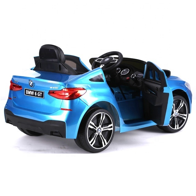 License luxury kids electric car BMW 6 GT Electric car for kids ride on 12 volt car for child