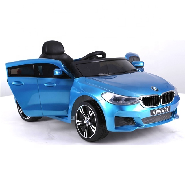 License luxury kids electric car BMW 6 GT Electric car for kids ride on 12 volt car for child