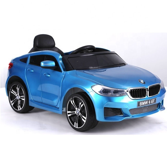 License luxury kids electric car BMW 6 GT Electric car for kids ride on 12 volt car for child