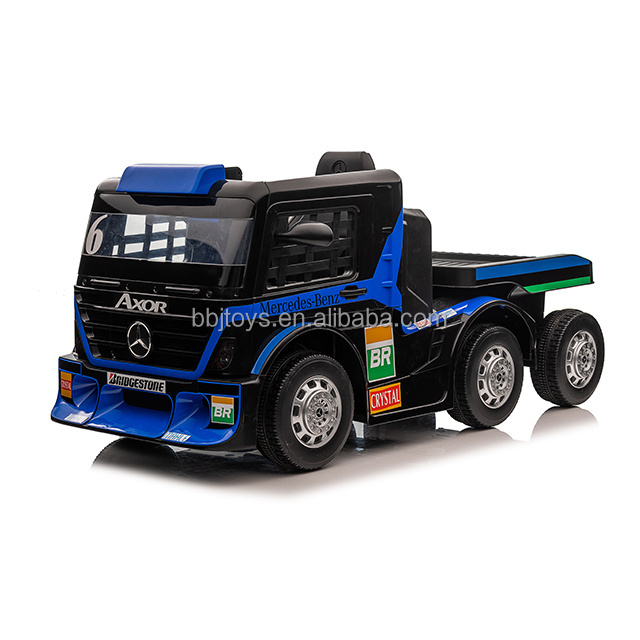 Licensed Mercedes Benz 6 wheels toys car ride on truck and cars and trucks for kids electric car 24v