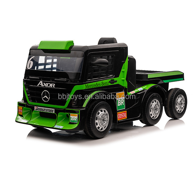 Licensed Mercedes Benz 6 wheels toys car ride on truck and cars and trucks for kids electric car 24v