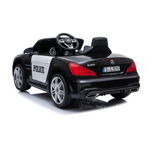 Licensed Mercedes Benz police toys electric cars for kids electric car ride on police car for kids to drive