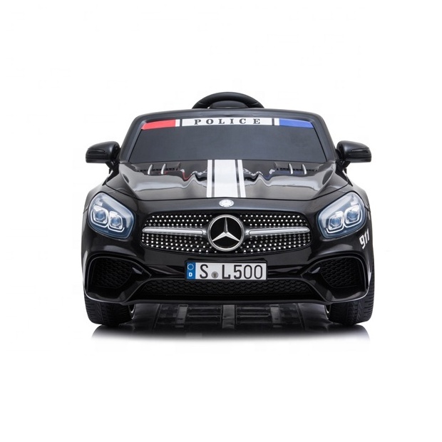 Licensed Mercedes Benz police toys electric cars for kids electric car ride on police car for kids to drive