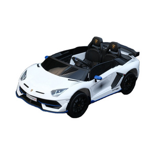 Licensed lamborghini kids car electric 24v 4 engine battery toy kid cars 24v electric remote control