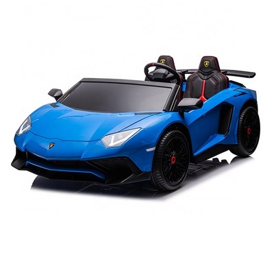 Licensed Aventador SV lamborghini 2 seats 4x4 kids electric ride-on cars oversized 24v