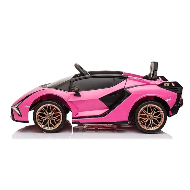 Licensed lamborghini ride on car rubber wheels cars for kids girls kids electric cars for 12 year old