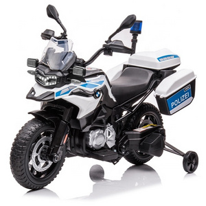 Licensed BMW F850 GS 12v children police cars kids motorcycle electric ride on car toy 2022