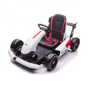 Pedal battery electric go kart for kids ride on car kids electric 24v 4x4