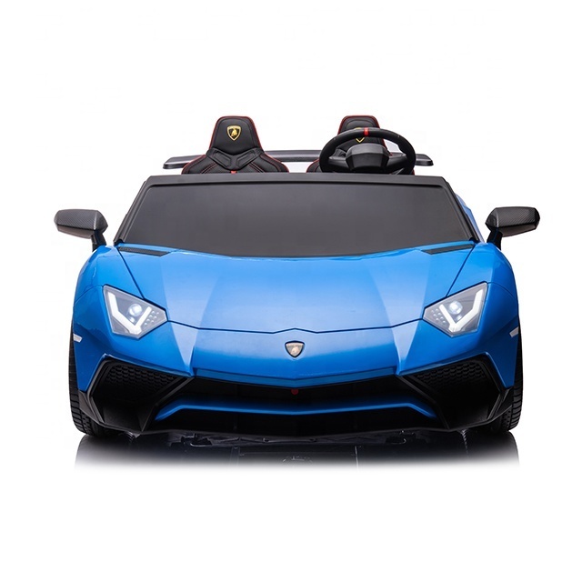 Licensed Aventador SV lamborghini 2 seats 4x4 kids electric ride-on cars oversized 24v