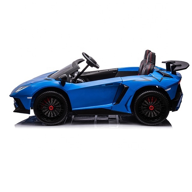 Licensed Aventador SV lamborghini 2 seats 4x4 kids electric ride-on cars oversized 24v