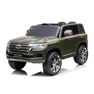 Licensed TOYOTA LAND CRUISER  toys electric children's car ride on cars for kids