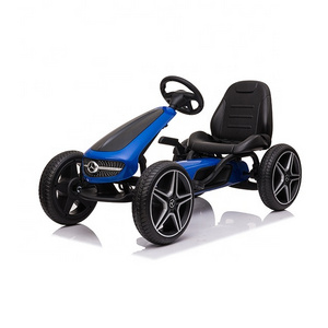 Licensed kids electric kart ride on toy car go kart pedal cars for kids ride