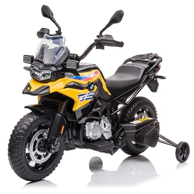 Licensed BMW F850 GS 12v children police cars kids motorcycle electric ride on car toy 2022