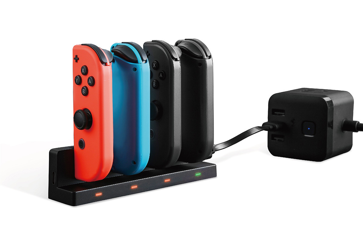 GUliKit NS25 charging dock for Nintendo Switch Joy-Con 4 Port Charging Seat JOYCON Charging Dock