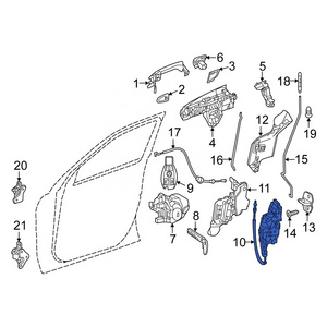 BBmart Brand New Auto Parts Front Left Car Door Lock Actuator For Mercedes Benz W166 OE 0997208701