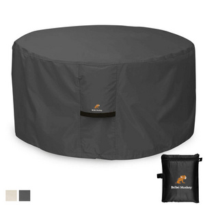 BBMonkey 28"/32"/36"/40"/44"/50" round fire pit cover 40 inch small portable fire pits covers for fire pits