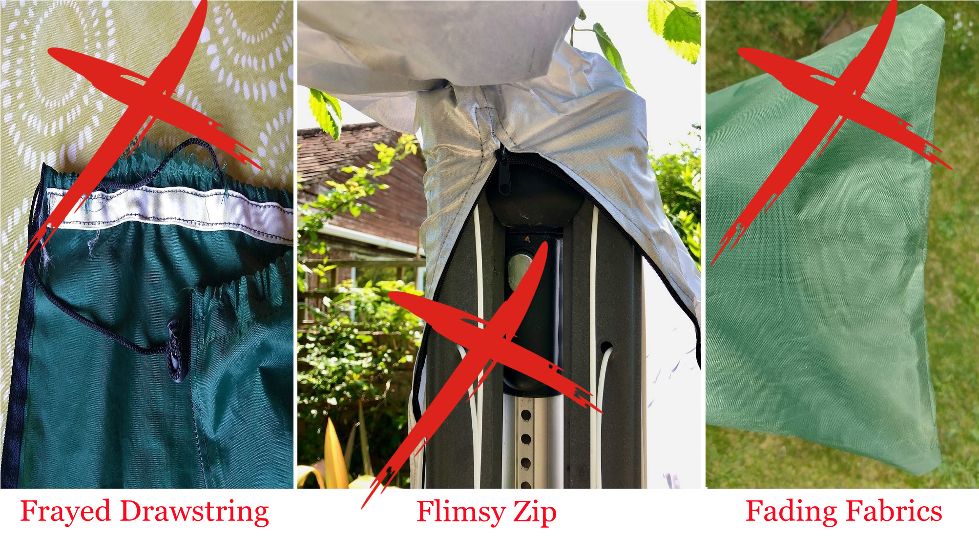 BBMonkey rotary clothes dryer cover  washing line cover rotary line covers for washing lines