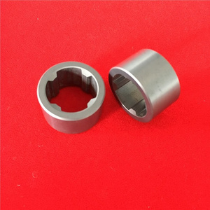 Customize high hardness silicon carbide ceramic bushing sic sleeve