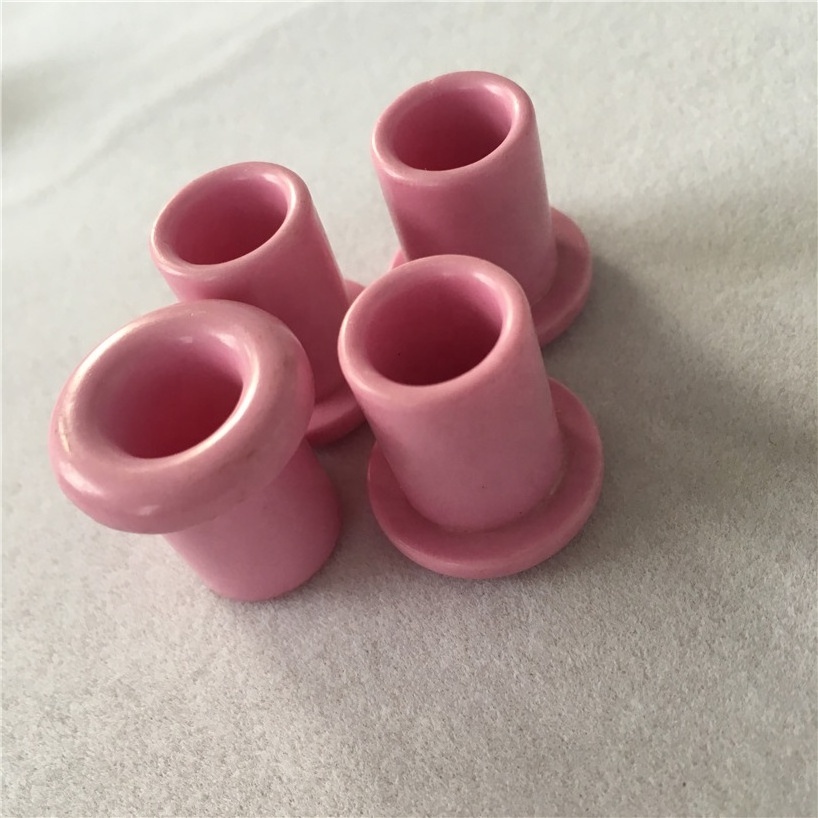 High purity 99% alumina textile ceramic wire guide wear resistant spinning porcelain eyelet