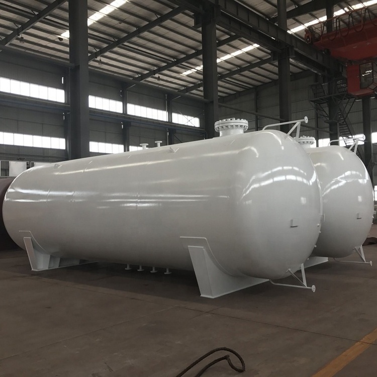 Hot sale high safety gas station 100 ton lpg storage tanks price