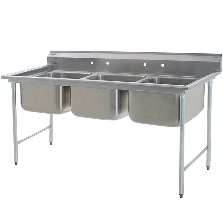 Hot sale Commercial 304 Steel Stainless Sink Large Single Sink Bowl Stainless Steel