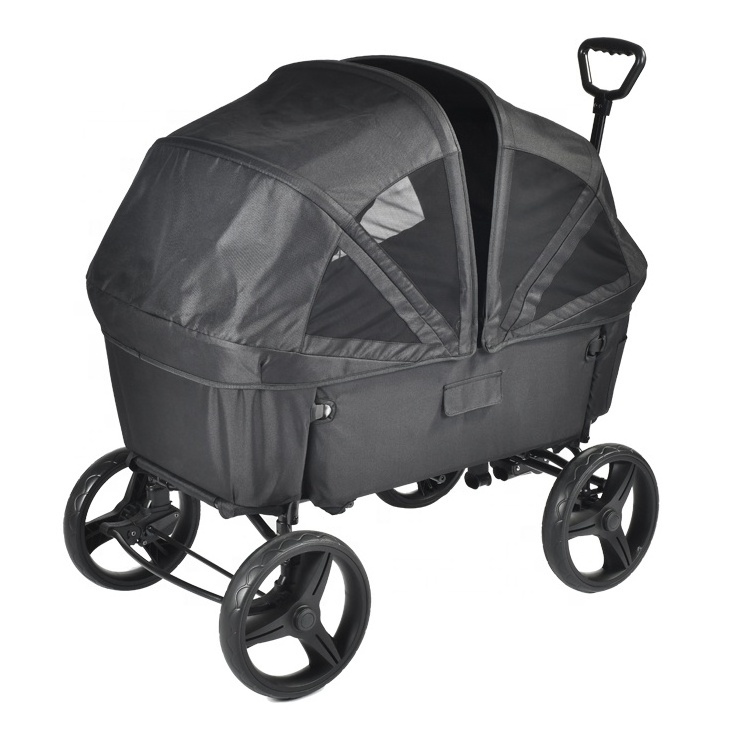 2022 Luxury Baby  Folding Wagon Stroller Pram Twin baby stroller Baggage stroller