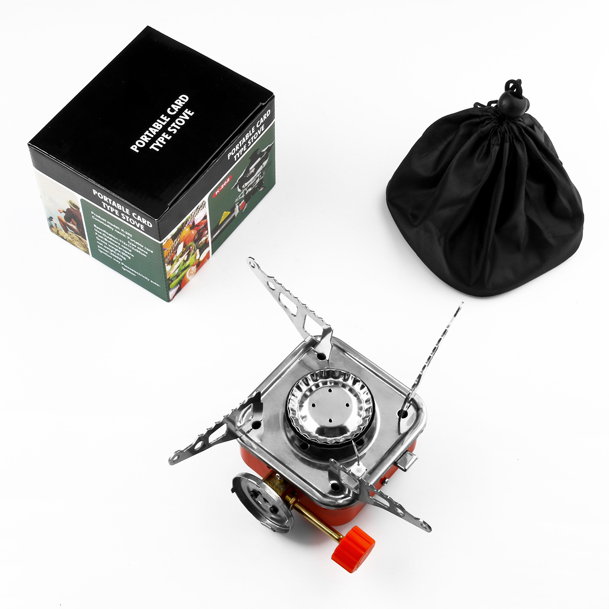 0001 Hot sale Mini Gas Stove Portable Outdoor Camping Gas Stove Butane Camping Burner