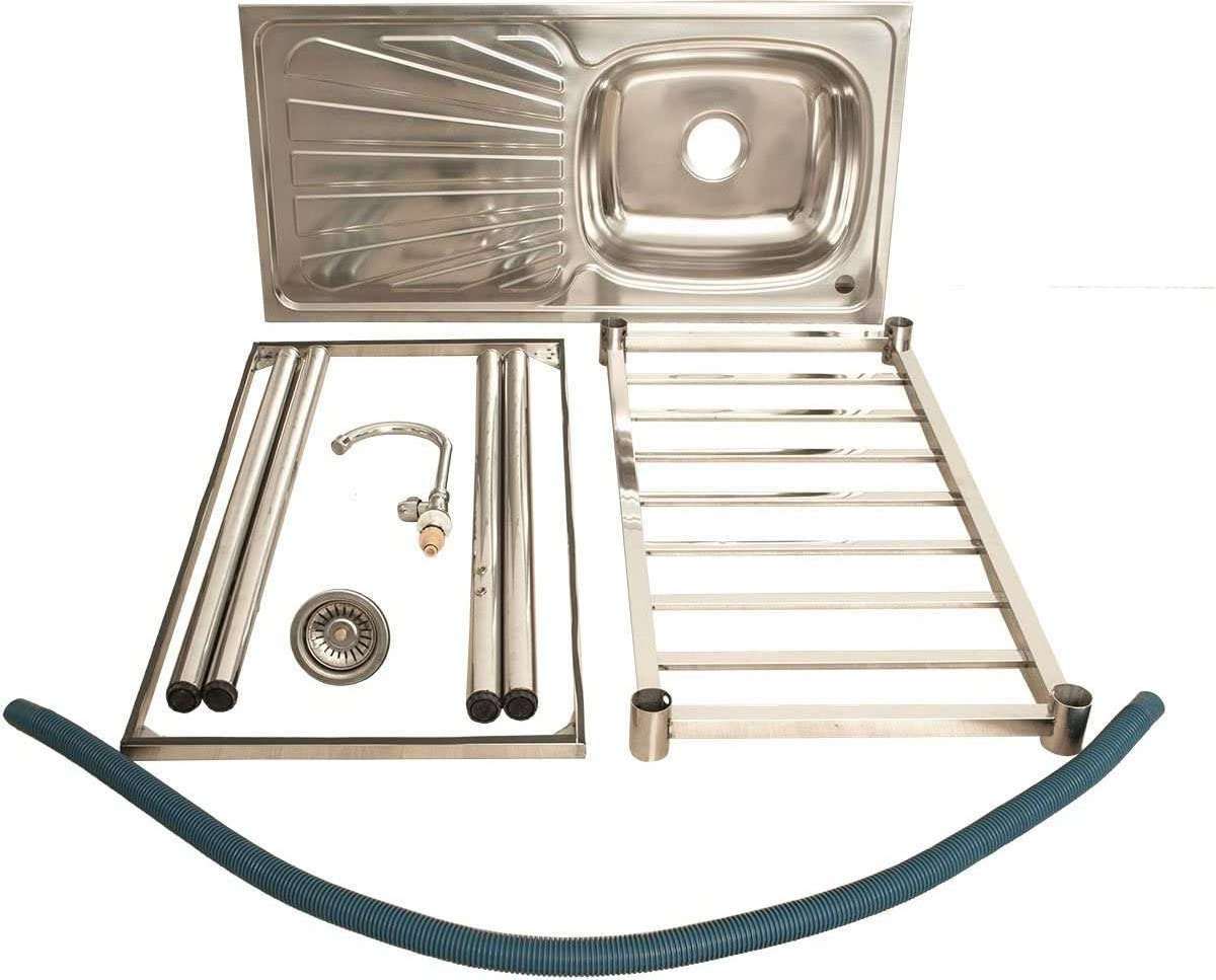 Stainless steel sink/ kitchen sink/single and double trough pool with simple sink with bracket