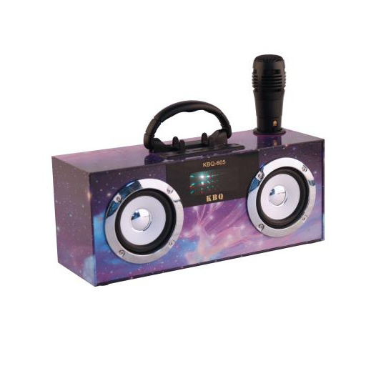 Bluetooth speaker cheap price high quality 10W with karaoke function karaoke speaker AUX USB SD FM radio