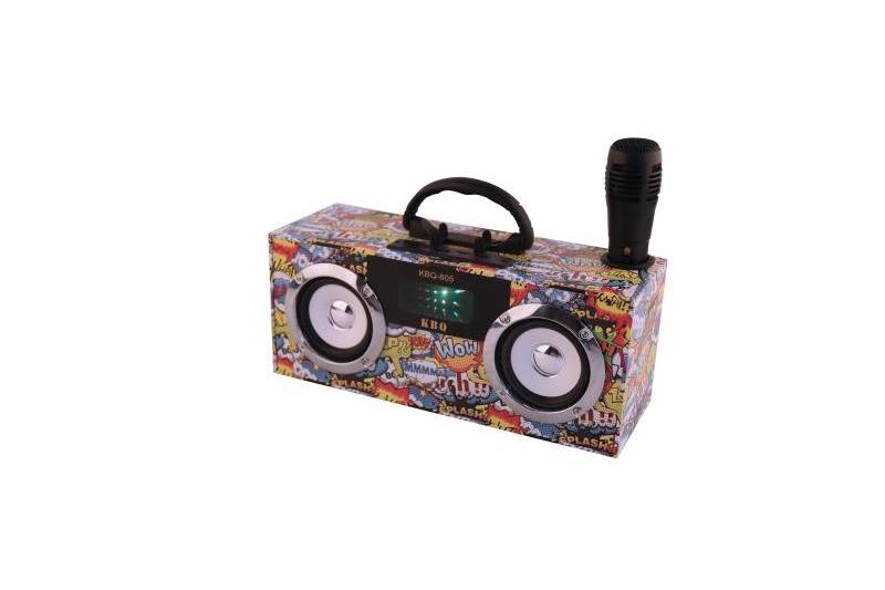 Bluetooth speaker cheap price high quality 10W with karaoke function karaoke speaker AUX USB SD FM radio