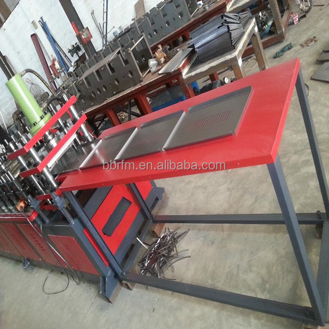 Storage Good Shelf Making Machine Supermarket Shelf Roll Forming Machine Manufacturers Upright Rack Column Roll Forming Machine