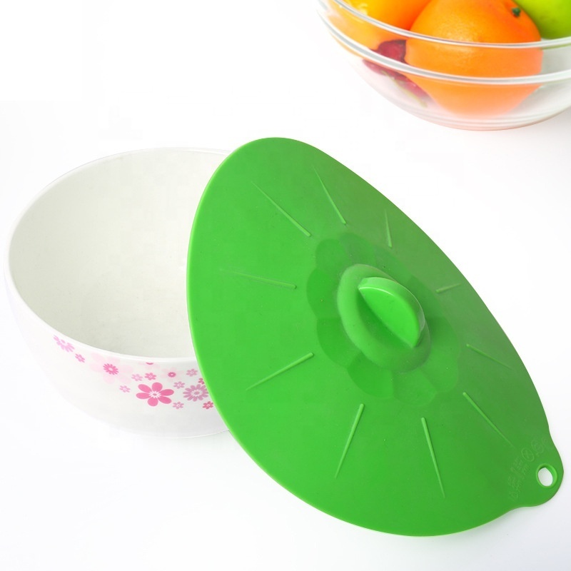 Heat Resistant Microwave Cover Spill Stopper Lid Cover Boil Over Safeguard Silicone Spill Stopper Pot Lid Splatter Guard Screens