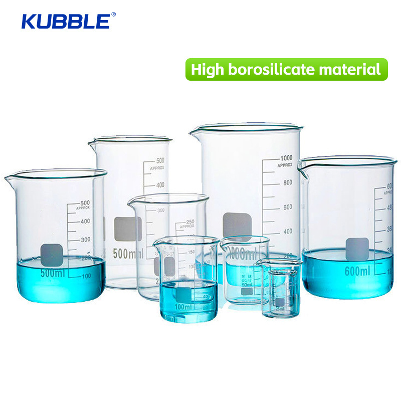 Customizable Laboratory Low Form 15000ml 20000ml 25000ml 30000ml 50000ml Glass Measuring Beaker