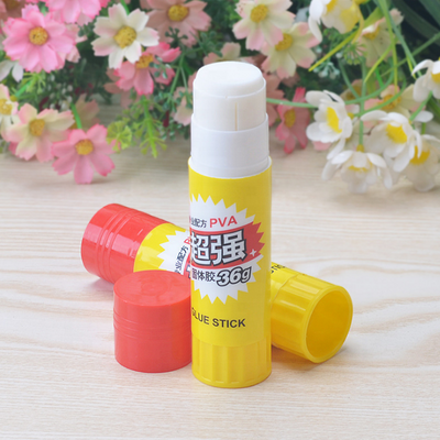 Office non-toxic no formaldehyde low odor PVA PVP white glue stick 36g solid gum paste paper