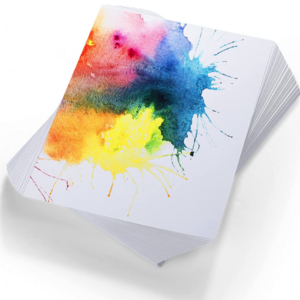 Watercolor paper bulk painting white cold press paper water color paper for artists kids watercolor students child art drawing