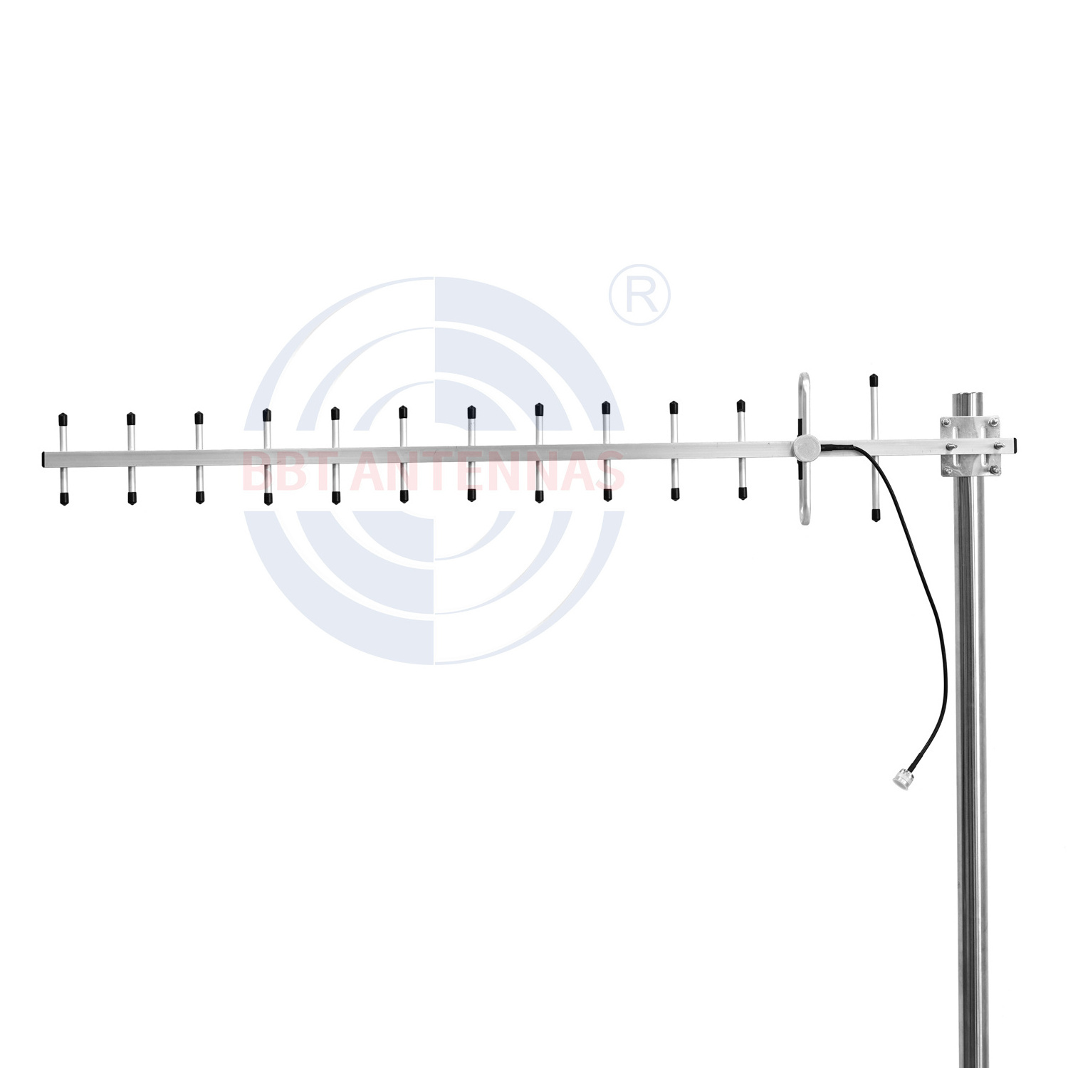 UHF 470-860MHz Yagi TV HD Digital Antenna HDTV WiFi High Gain Digital Outdoor TV Antenna