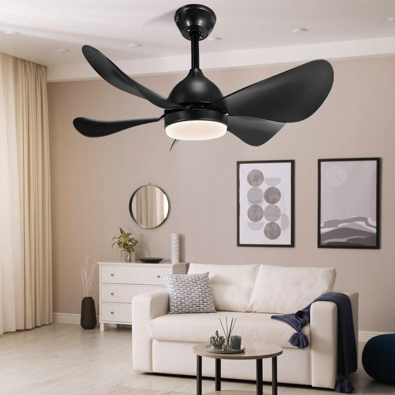 Hot models 5-blade ceiling fan with light for living room Remote control ceiling fan light