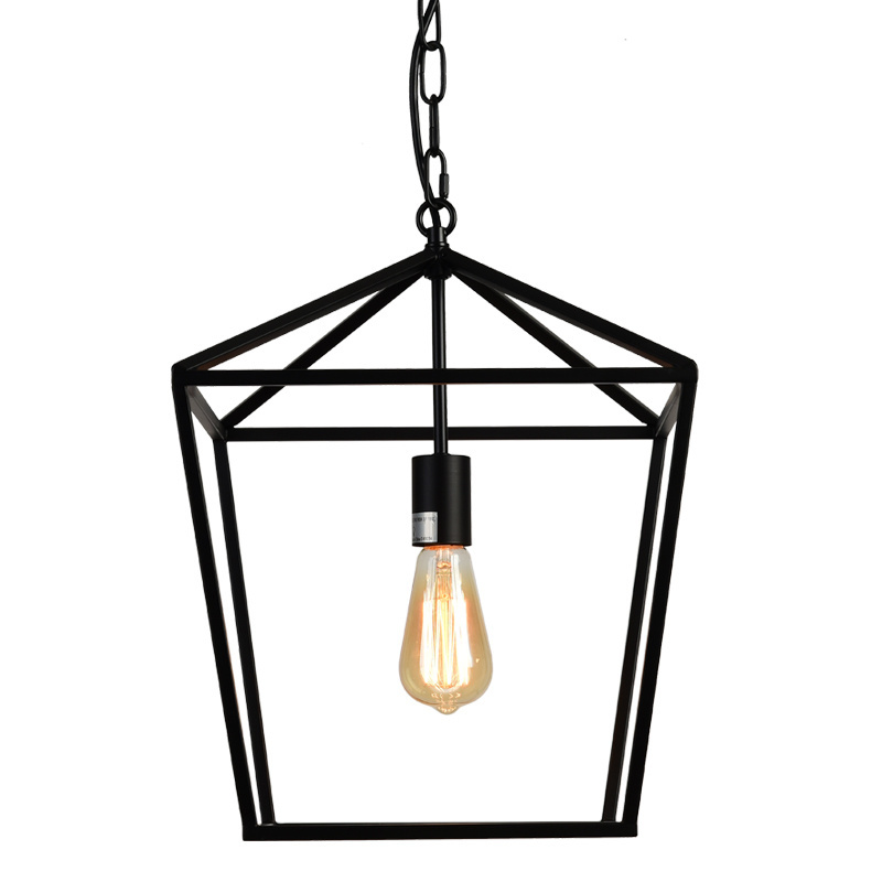 BBT Industrial Lantern Pendant Light Fixture Farmhouse Chandeliers Rustic Ceiling Light for Kitchen Island Bedroom Dinning Room