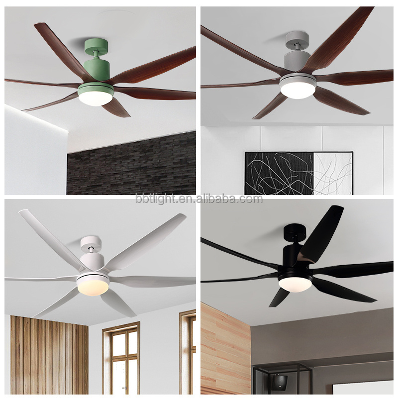 fan ceiling modern chandelier lighting Solid wood fan lamp light