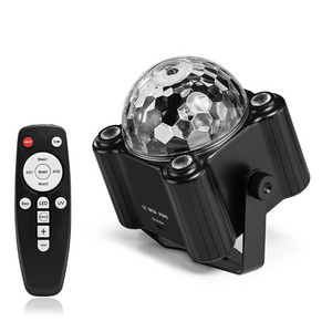 Rechargeable Magic Ball Disco Lighting Atmosphere Christmas Light Night Stage Light With Remote Control