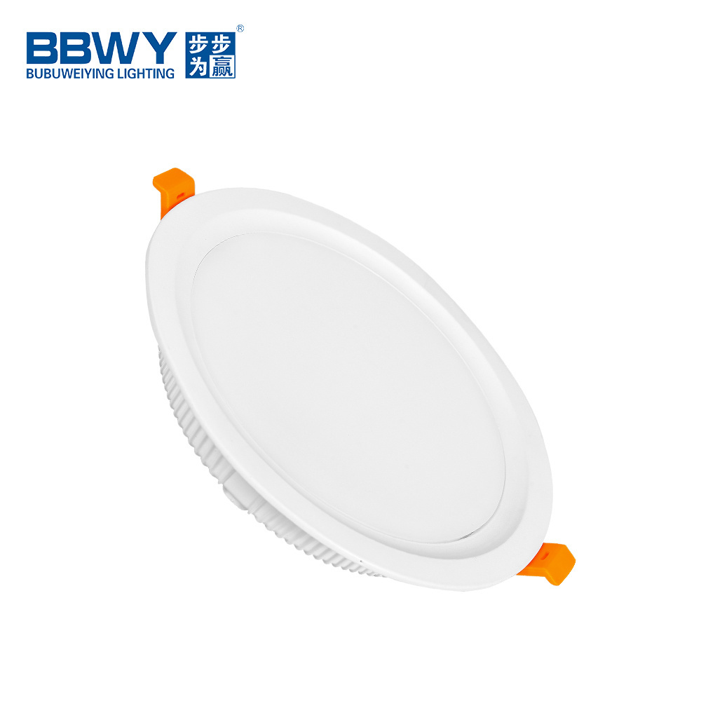 High brightness CCT 3000K 4000K 6000K downlight lamp commercial downlight 7W 9W recessed led downlight fixture for project