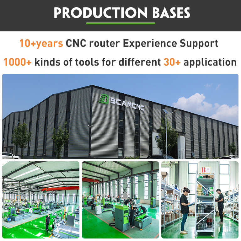 BCAM CNC 5 axis cnc router metal cutting pvc foam board cutting cnc router machine