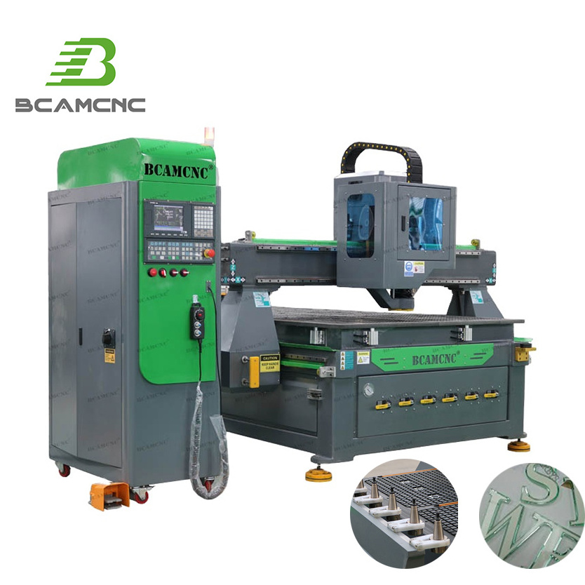 high grade cnc router 1325 cmc machine for  cutting 2mm metal copper aluminum