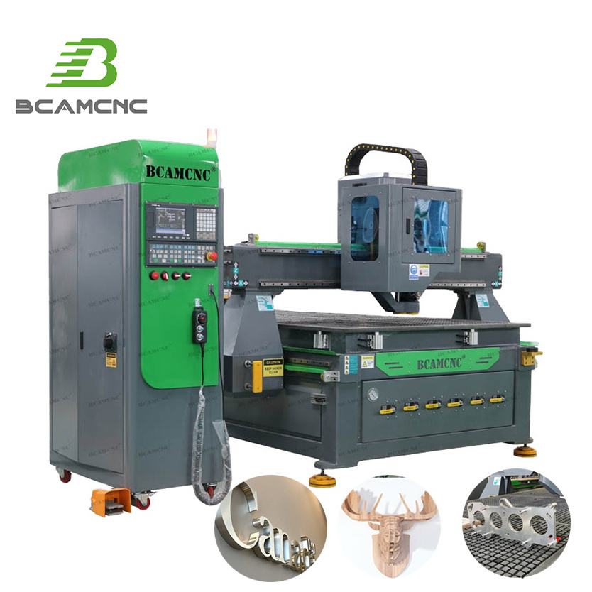 high grade cnc router 1325 cmc machine for  cutting 2mm metal copper aluminum