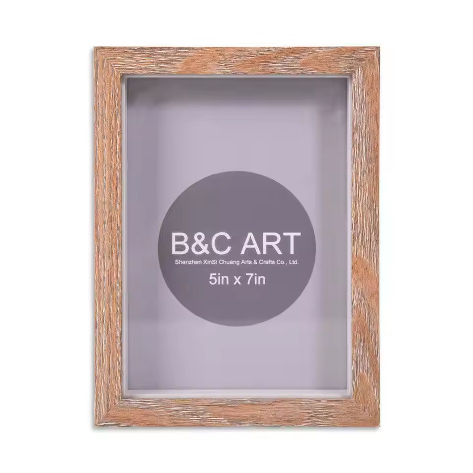 Custom Frame 4x6 5x7 6x8 8x10 inch Wall Hanging Tabletop Display Wooden MDF Deep 3D Shadow Box