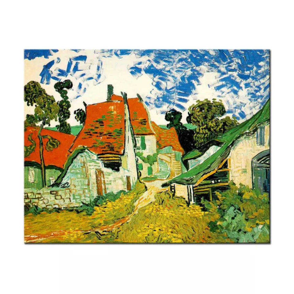 Decorative canvas wall art palette Knife Artwork impressionist famous van gogh oil painting reproduction