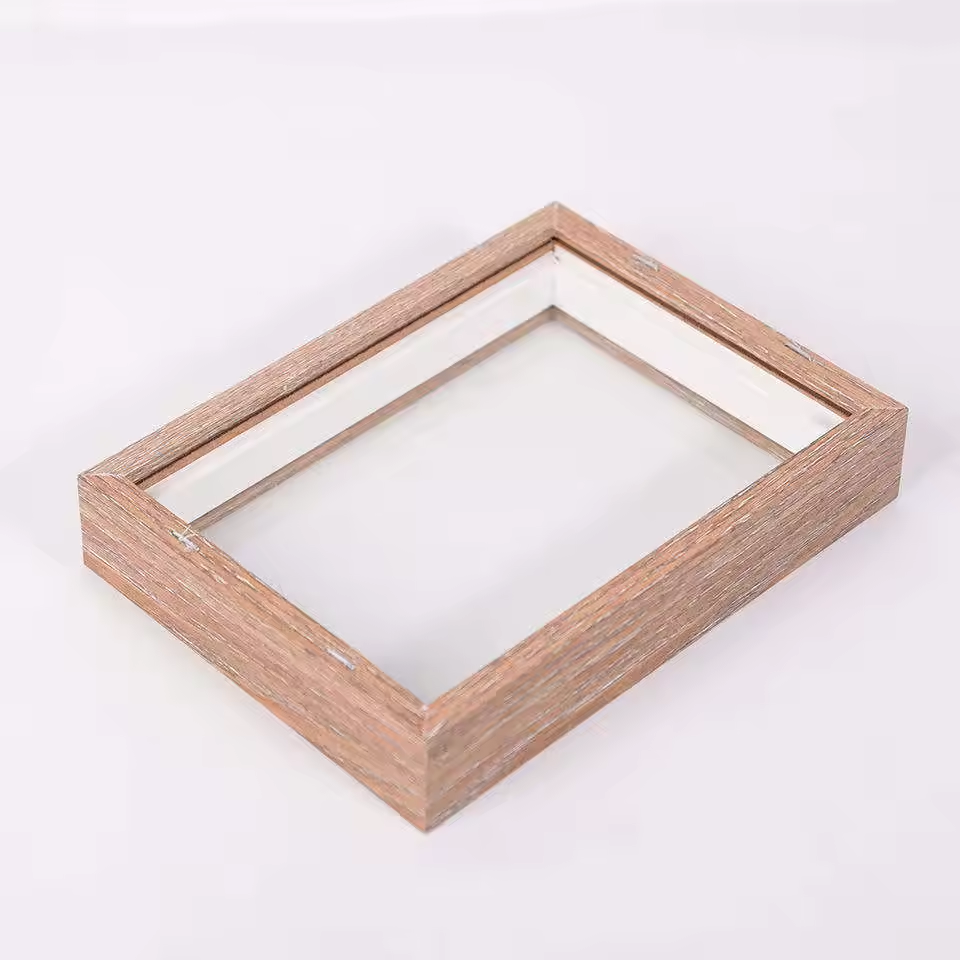 Custom Frame 4x6 5x7 6x8 8x10 inch Wall Hanging Tabletop Display Wooden MDF Deep 3D Shadow Box