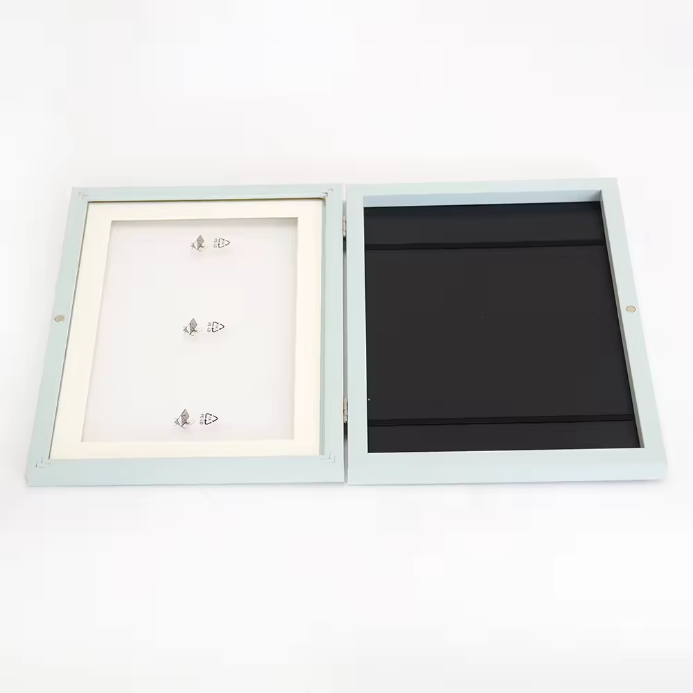 Wholesale Custom Hot Sale Decorative Cheap Black Wooden MDF Picture Frame for Display Kids Artwork