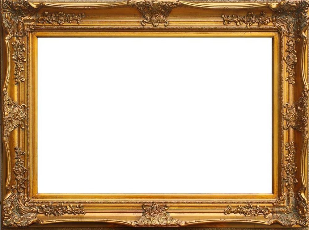 China Frame Supplier Gold Antique Ornament Wood Luxury Baroque Painting Frame