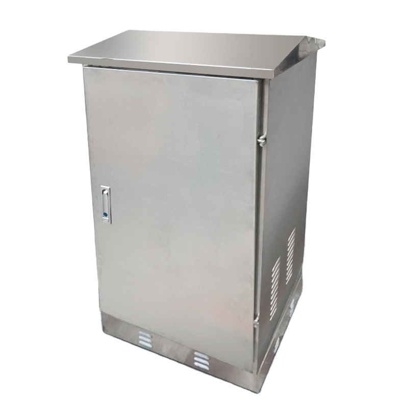 OEM Custom Outdoor Telecom Industrial Equipment Electrical Control Rack Stainless Steel Aluminum Metal Enclosure IP65 Protection